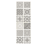 Cerámica Basilea Decor Gris Mate 30x90cm Hecha en España