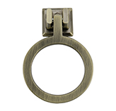 Colgante Hoop 63mm Bronce Antiguo