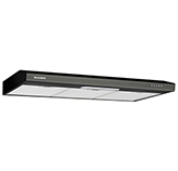 Campana Aurora 90cm Negro Mate Mastermaid