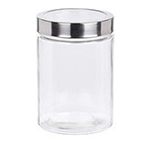 Frasco de Vidrio Hermético 1200ml Tapa Rosca