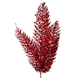 Rama Navideña Walnut Roja 75cm