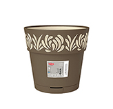 Macetero Gaia Café 30cm Stefanplast