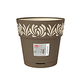 Macetero Gaia Café 20cm Stefanplast