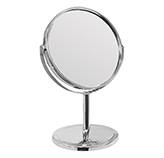 Espejo Aumento de Mesa Acabado Cromo