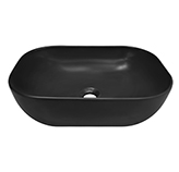 Lavamanos Negro Mate 39x50x14 Vitta