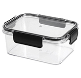Contenedor Acrílico 400ml Negro 