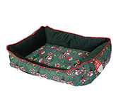 Cama Navideña para Mascotas 50x40x16cm