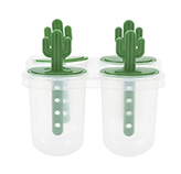 Molde para Helados Ice Lolly Cactus Set 4