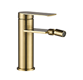 Grifería Monomando para Bidet Palmanova Oro Mate 16cm Vitta