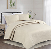 Sobrecama Sateen Ivory 50/50 King