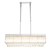 Lámpara Colgante Drip 10xG9 3w Cristal