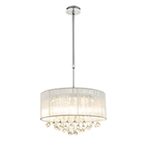 Lámpara Colgante Drip 8xG9 3w Cristal
