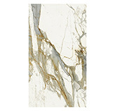 Piedra Sinterizada Calacata Gold Pulido 160x320x12mm (5.12)