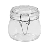 Envase de Vidrio con Tapa Hermética 500ml 