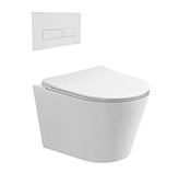 Inodoro Aéreo Arezzo Blanco Mate Vitta