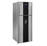 Refrigeradora de 470 Litros CR568B No Frost Gris Con Acrílico Digital Challenger