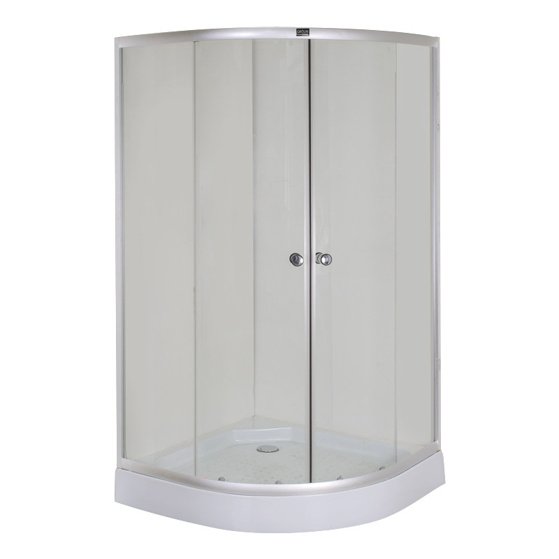 Mampara Semi Circular 90x90x195cm
