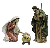 Nacimiento Sagrada Familia 3 Piezas 38cm