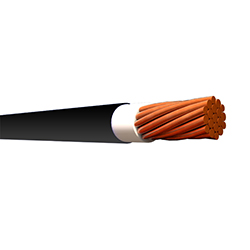 Cable Sólido THHN 10 (Rollo 25mt) Negro