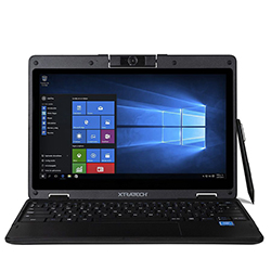 Notebook Xtratech Learning Yoga Celeron N3350 1.1ghz-4gb-64gb+128gb Ssd-Wifi Ip52-11.6