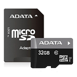Memoria Micro Sd Adata 32Gb C/A Clase 10