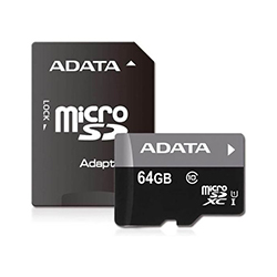 Memoria Micro Sd Adata 64 Gb Clase 10