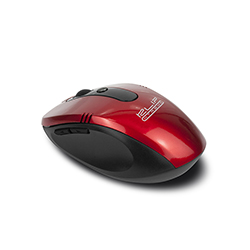 Mouse Klip Xtreme Inalambrico Usb - Rojo