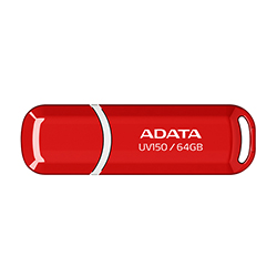 Pendrive Adata 64 Gb Auv150 - Rojo