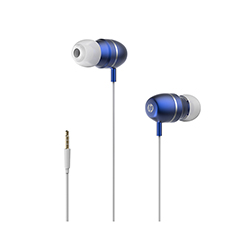 Audifono + Microfono Hp In Ear Conector 3.5Mm Azul