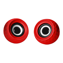 Parlante Xtratech 2.0 6W - 3.5Mm Rojo