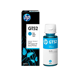 Botella De Tinta Hp Gt52 Cyan M0H54Al Gt5810/ Gt5820/ Wl415/Wl315/Wl515/Wl519/Wl530