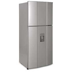 Refrigeradora de 370 Litros CR428 No Frost Gris sin Acrilico Challenger