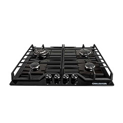 Cocina Gas  SQ 6764 4 Quemadors Crsital Templado  Challenger