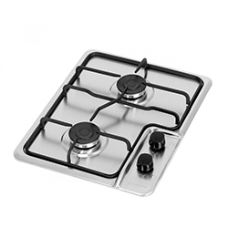 Cocina Gas  SP 5020 2 Quemadores Inox 35cm Challenger 