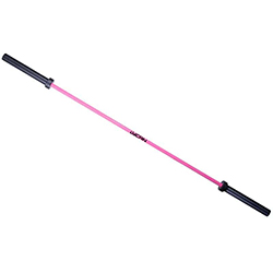 Barra Olimpica Modelo Pro Cerakote Rosado 15kg