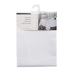 Mantel Flow Blanco 130x180cm