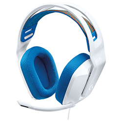 AUDIFONO+MICROFONO LOGIT. ALAMBRICO.GAMER G335  BLANCO