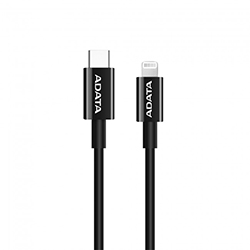 CABLE LIGHTINING ADATA PARA IPHONE USB-C NEGRO