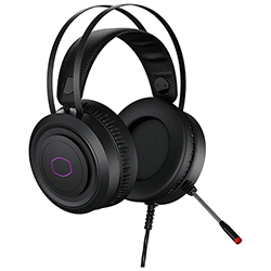 HEADSET COOLER MASTER RGB GAMER CON CABLE RECUBIERTO