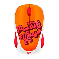 MOUSE LOGITECH INALAMBRICO M317C POSITIVE VIBES USB