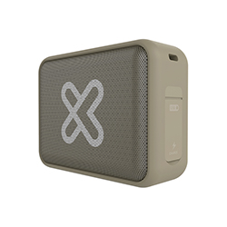 Parlante Klip Xtreme Portatil Bluetooth Nitro 5w 3.5mm - Beige