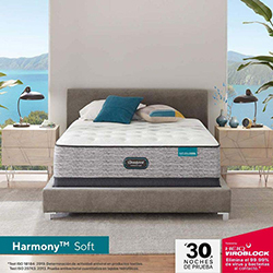 Colchón Beautyrest Harmony Soft  Full 135x190cm