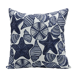 Cojín Estrella Azul Deep Blue 45x45cm