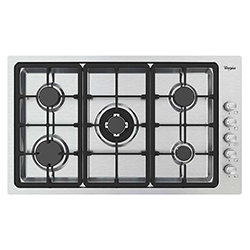 Cocina a Gas con 5 Quemadores 86x51cm Whirlpool