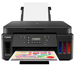 IMPRESORA MULTIFUNCIONAL CANON MFP PIXMA G6010 DUPLEX, WIFI, RED, 13IMP