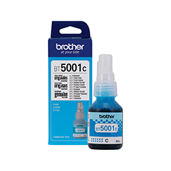 BOTELLA DE TINTA BROTHER  BT5001C CYAN  T510W T710W T310 T910DW T420W T520W T720DW