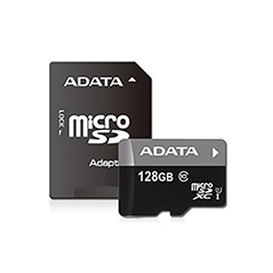 Memoria Micro SD Adata 128GB Clase 10 con Adaptador