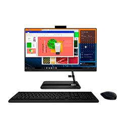 COMPUTADOR AIO LENOVO 24ADA6 R3 3250U 2.6GHZ-8GB-256GB SSD-NEGRA-23.8