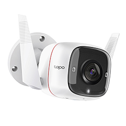 CAMARA SMART WIFI TPLINK EXTERIOR HD 104░ AUDIO 2 VIAS MICRO SD VIS. NOCTURNA