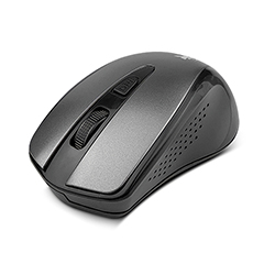 MOUSE XTECH INALAMBRICO 2.4 GHz 4 BOTONES 1600dpi GRIS